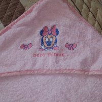 Бебешки розов халат, снимка 2 - За банята - 31680741