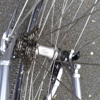 Качествен алуминиев велосипед 28'', снимка 7 - Велосипеди - 44921413