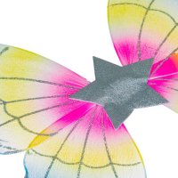 Детски криле на пеперуда , Дъга , 40см, снимка 2 - Други - 39190168