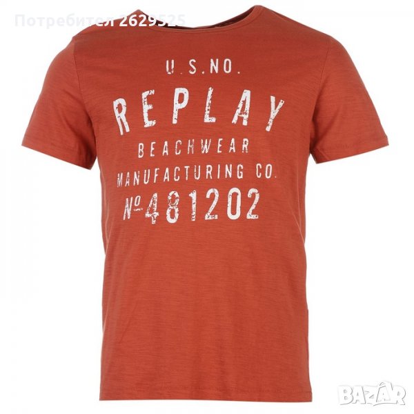 Нови и оригинални тениски Replay размери M , L , XXL, снимка 1