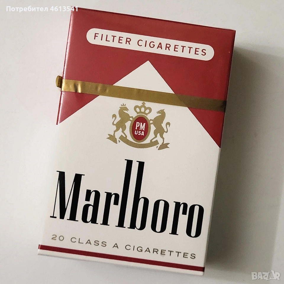 USA Marlboro 80mm кутия, снимка 1