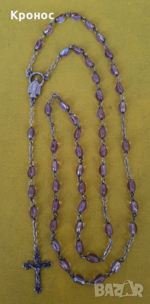 Сребърно колие с висулка, снимка 1