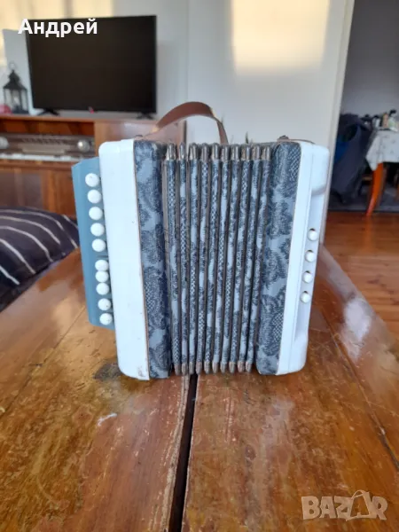 Стар детски окардеон Юбилейная, снимка 1