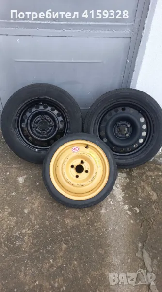 Резервни гуми от Хонда Сивик Опел Тигра и Мицубиши, снимка 1