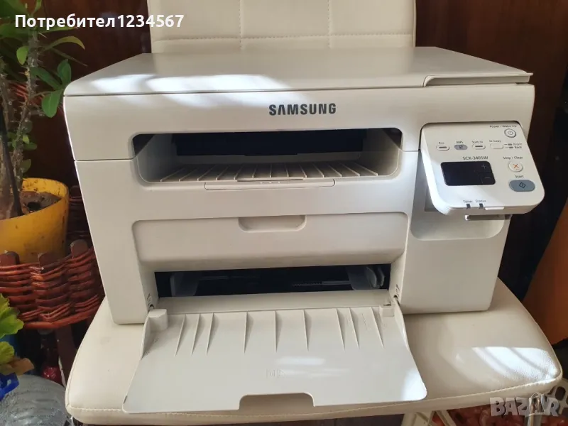 Samsung SCX-3400, лазерен принтер/копир/скенер, 20стр/мин, 1200x1200dpi, 64MB, USB, снимка 1