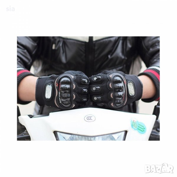 Ръкавици за мотор, Мото ръкавици, XXL, черен, снимка 1