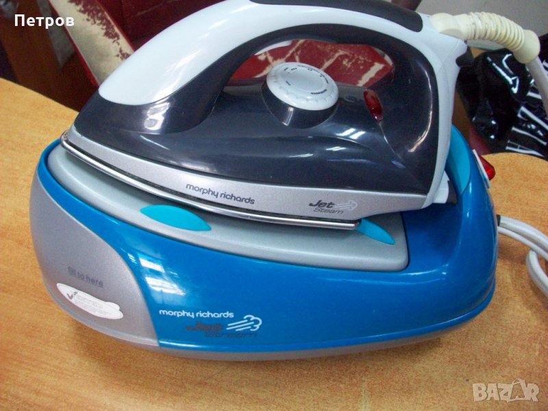 Продавам Ютия на пара Morphy Richards Jet Steam 42293 / 2200W / 4bar , снимка 1