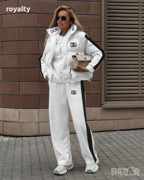 Dolce & Gabbana Бял Дамски Комплект Три Части , снимка 1