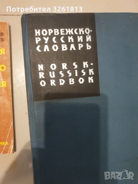  Норвежко руски речник  и шведско български, снимка 1