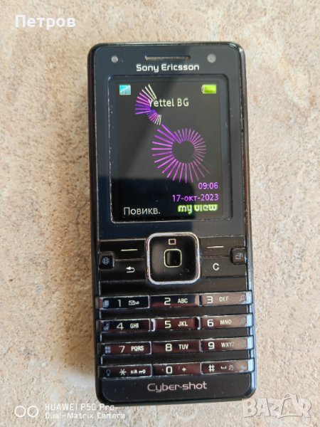 Sony Ericsson K770i black, снимка 1