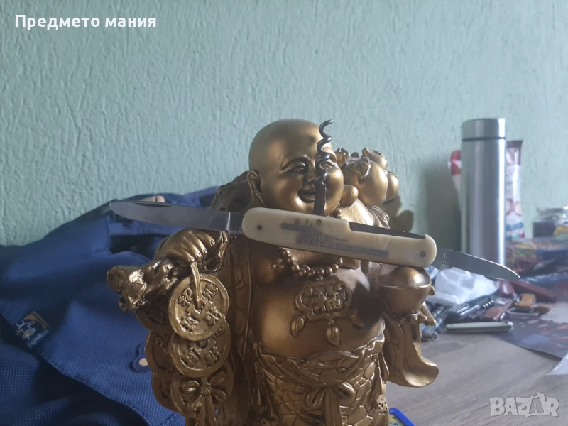 Старо колекционерско  ножче  Solingen ножка нож, снимка 1