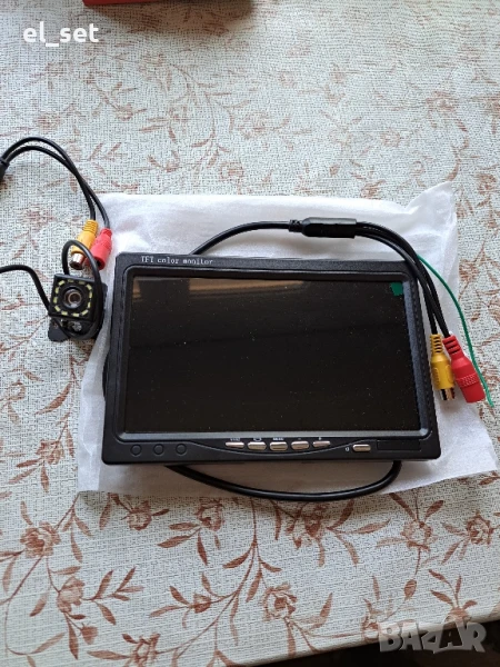 7-инчов монитор и камера комплект , снимка 1