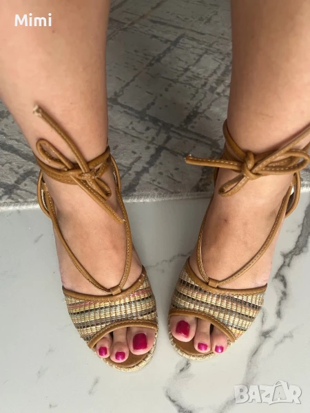 Дамски бохо сандали 38/39, снимка 1