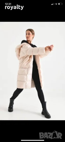 Дълго зимно дамско яке , снимка 1