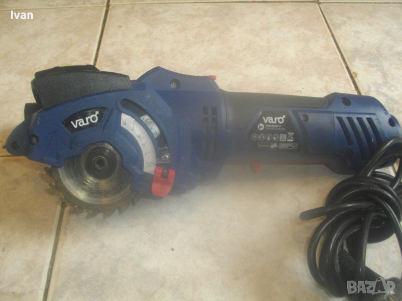 Лазерен Белгийски 500 Вата Роторайзер-Мини Ръчен Циркуляр-Диск ф85мм-Реже 35мм-VARO-Отличен-BELGIUM, снимка 1