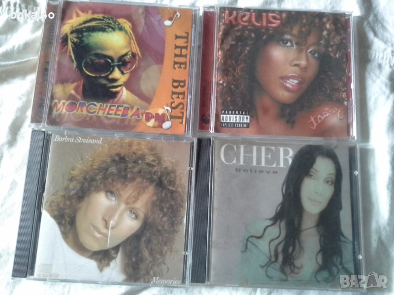 Morcheeba, Kelis, B. Streisand, Cher, снимка 1