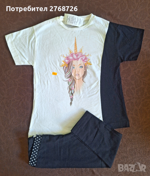 Нов комплект туника с клинче, българско произвоство, снимка 1