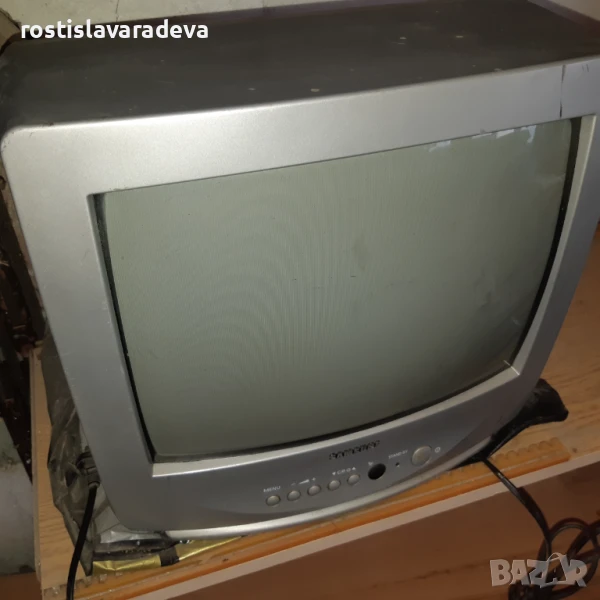 Малък 14 инчов телевизор, снимка 1