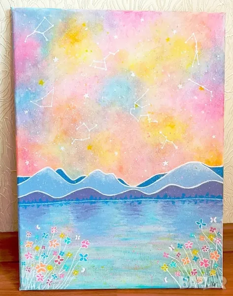 Картина Цветна феерия , снимка 1