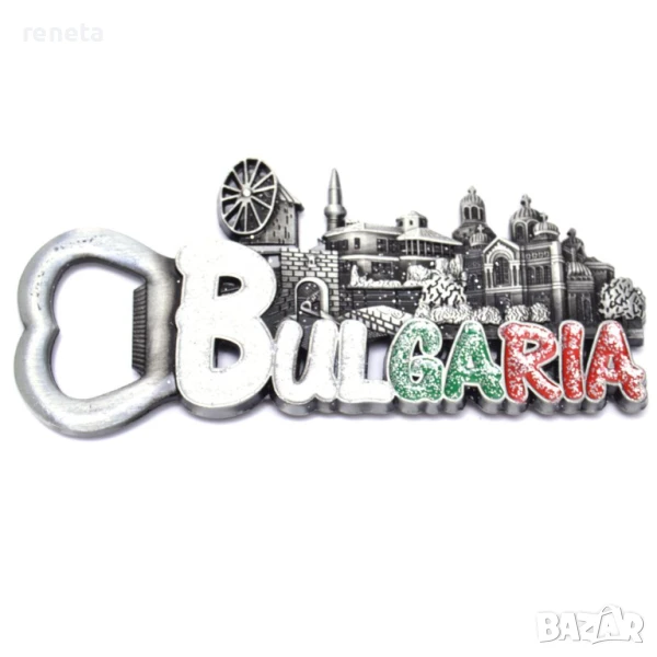 Магнитна фигурка, Отварачка, Метална,10х3 см, снимка 1