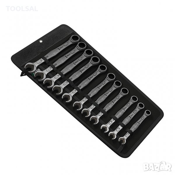 Ключ Wera звездогаечен с тресчотка комплект 8-19 мм, 11 бр., снимка 1