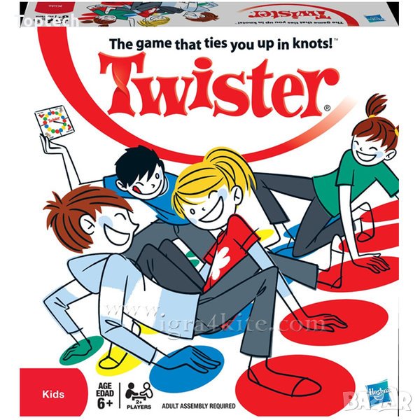 Игра Twister – Туистър за семейството, снимка 1