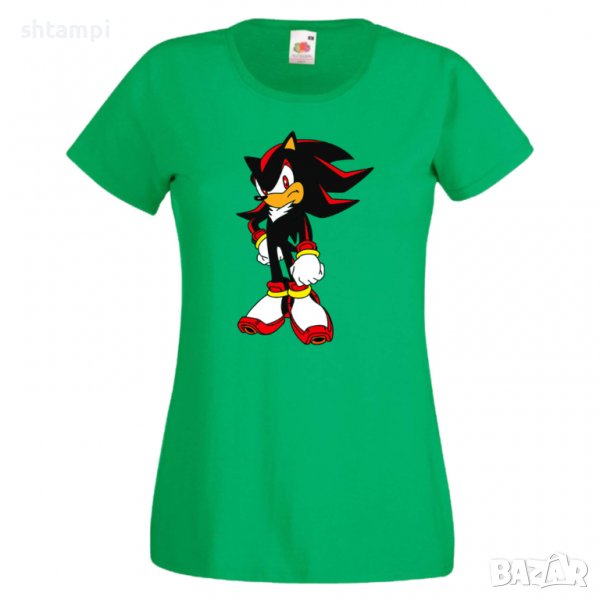 Дамска тениска Sonic Shadow Игра,Изненада,Подарък,Празник,Повод , снимка 1
