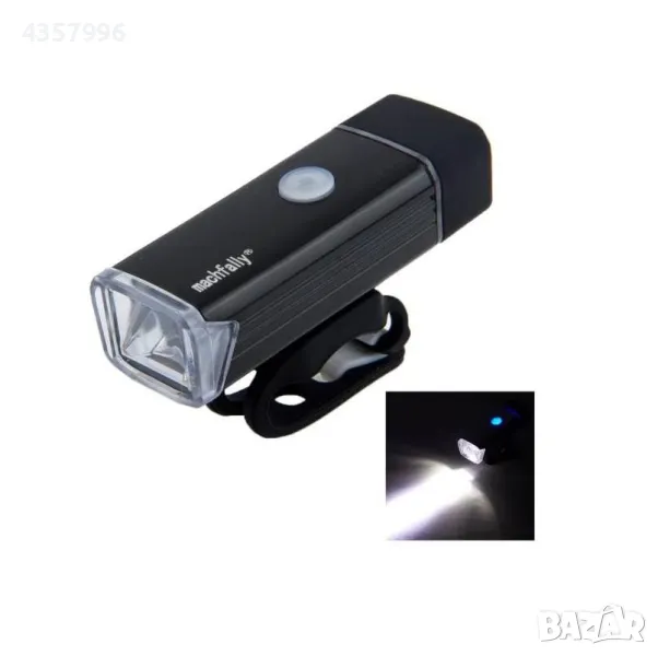  Led фар, За велосипед, С USB , снимка 1