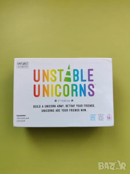 Unstable Unicorns - настолна игра / игра с карти, снимка 1