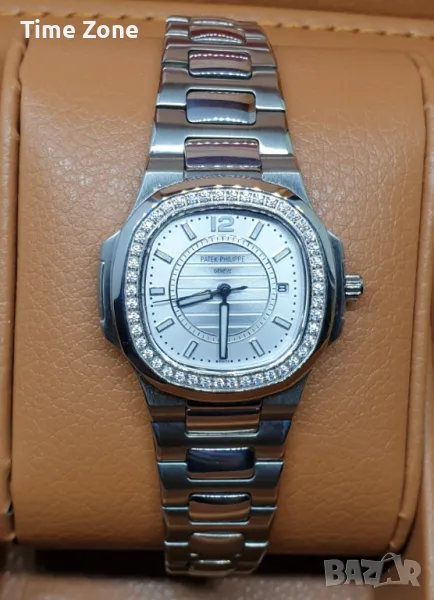 Patek Philippe Nautilus 32mm White Gold Diamond Дамски Различни Варианти, снимка 1