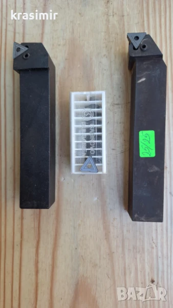 стругарски ножове +10бр. пластини, снимка 1