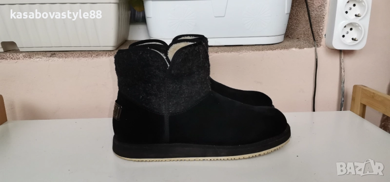 Боти Esprit 38 н. Естествен велур , снимка 1