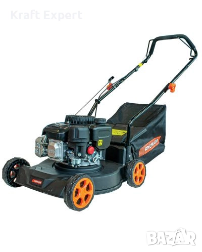 Бензинова косачка 1800W PREMIUM – 132cc, 4-тактов двигател, 41 см ширина, снимка 1