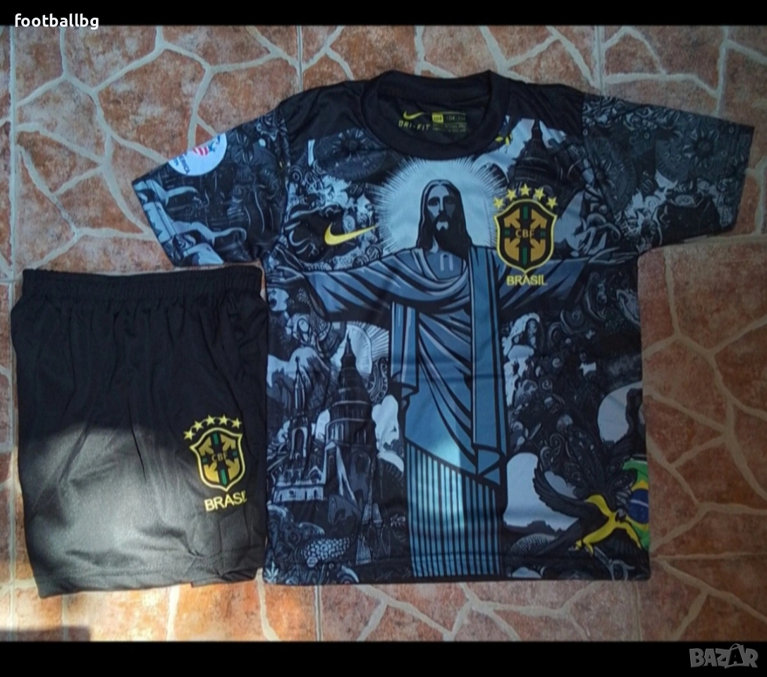 NEYMAR JR ❤️⚽️ детско юношески футболни екипи BRAZIL , снимка 1