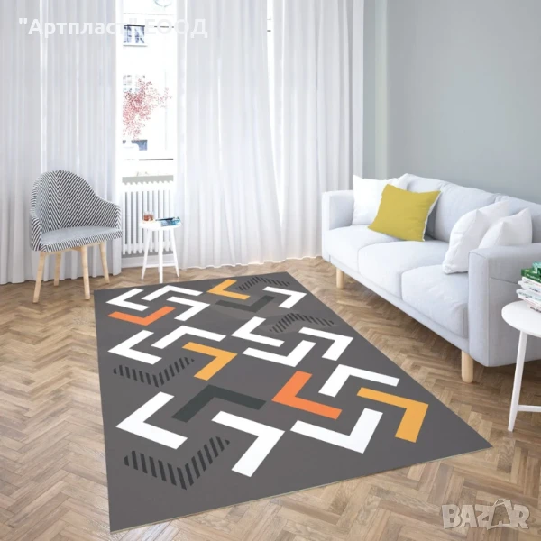 Килим TRIANGLE ABSTRACT, снимка 1