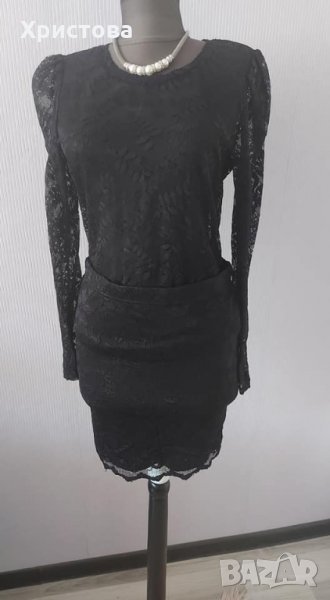 Дантелена пола ВЕРО МОДА в черно - 12,00лв., снимка 1