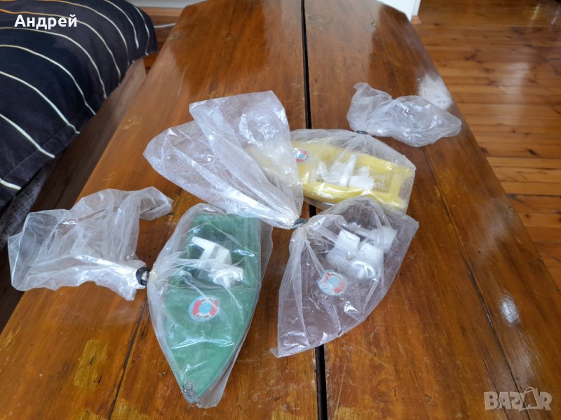 Стара играчка лодка,катер #7, снимка 1