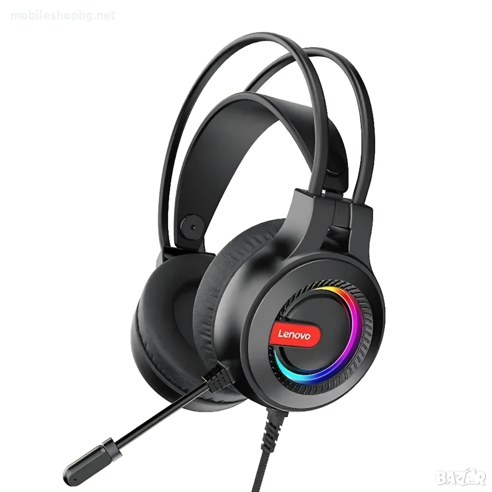 Геймърски слушалки Lenovo , снимка 1