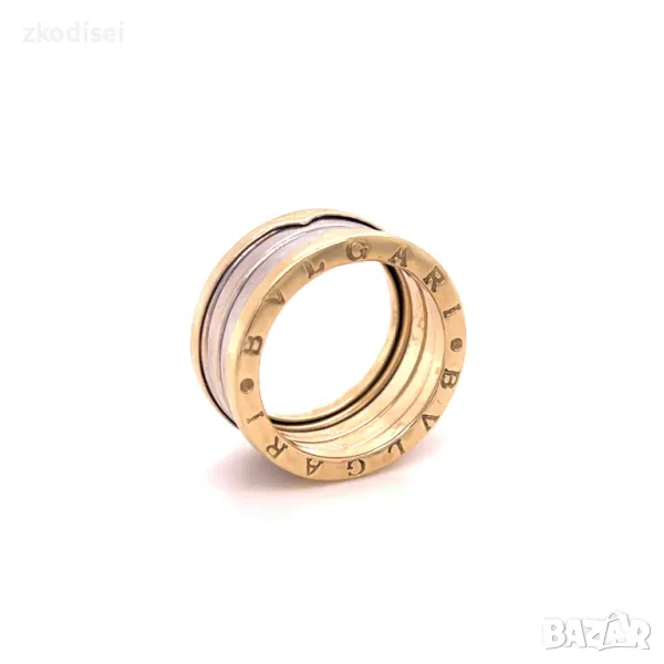 Златен пръстен брачна халка 8,24гр. размер:58 14кр. проба:585 модел:28050-1, снимка 1