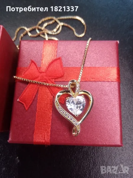 Колие с кристали , снимка 1