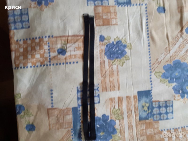 Черени текстилни презрамки за сутиен, снимка 1