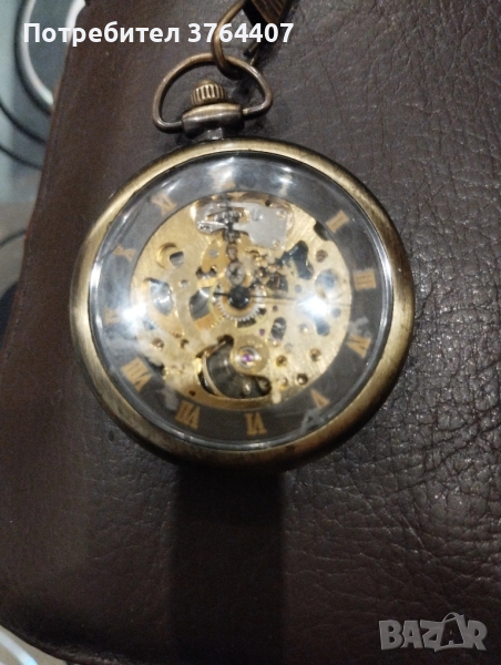 Механичен часовник джобен , снимка 1