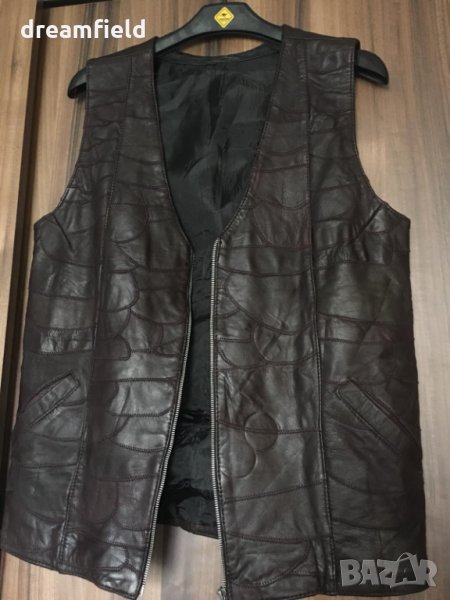 Елек от естествена кожа, снимка 1