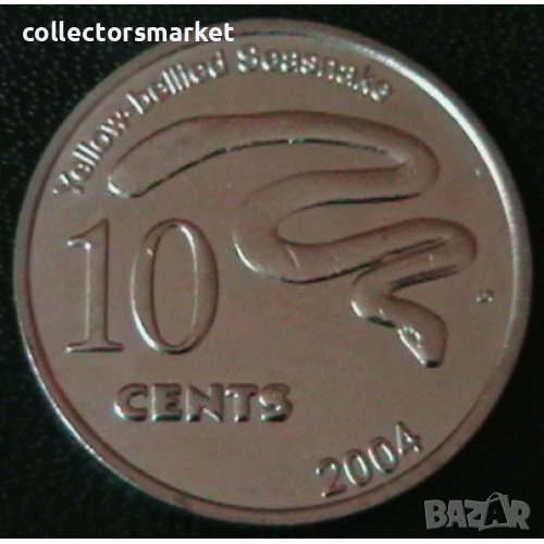 10 цента 2004, Кокосови острови, снимка 1