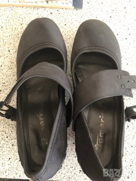 Дамски обувки естествена кожа Tamaris, снимка 1