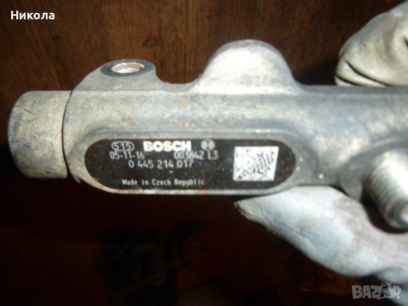 Горивна рейка с датчици 0 445 214 017 за PEUGEOT 807,Пежо, снимка 1