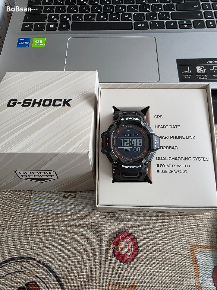 Casio G-Shock G-Squad GBD-H2000-1AER, снимка 1