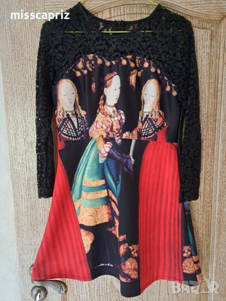 Рокля принт ренесанс , снимка 1