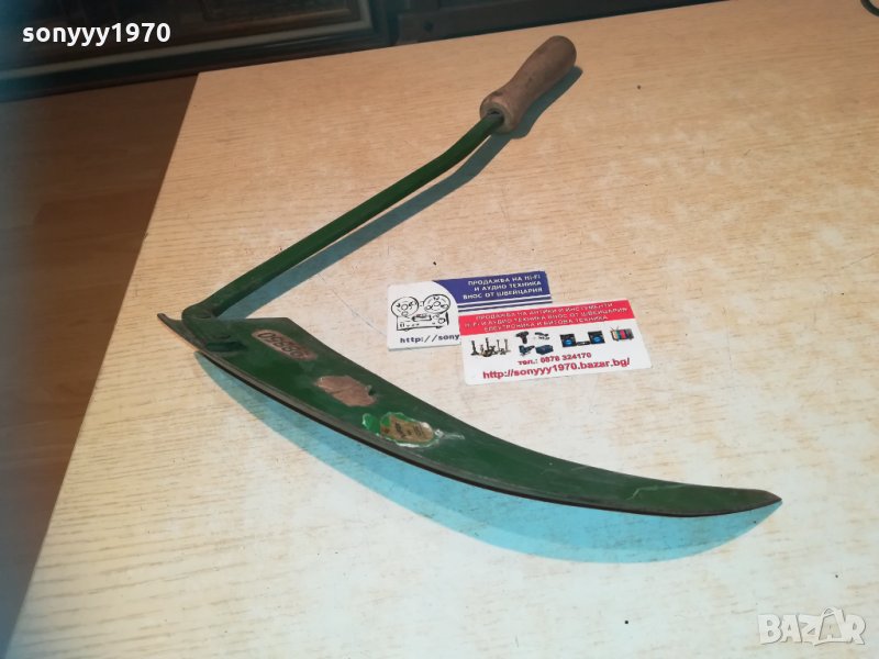 АНТИКА ОТ СОЦА-сърп/коса-DDR 0211201905, снимка 1