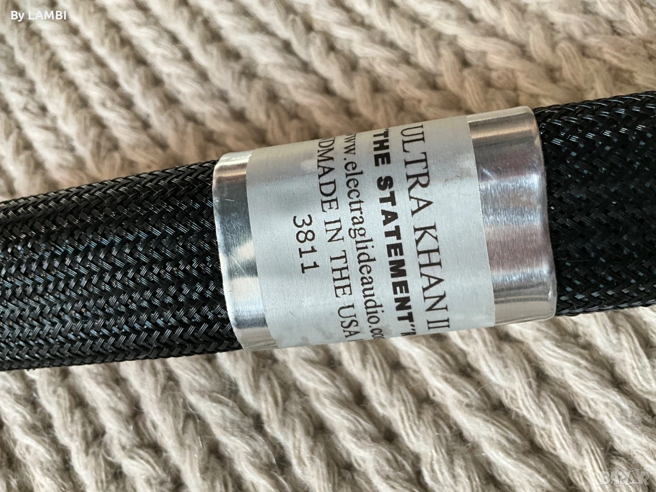 Hi End Electraglide Ultra Khan II The Statement Power cable 1.8m, снимка 1